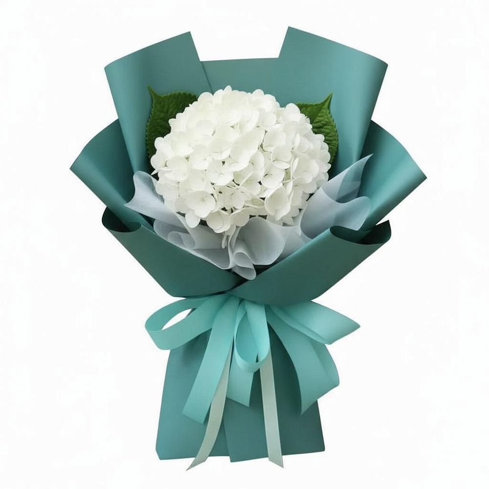 Букет цветов из: Гортензия в Стекольный