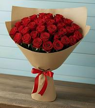 Букет Красные розы Милано в Стекольный