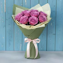 Букет Розы Фёрст Леди в Стекольный