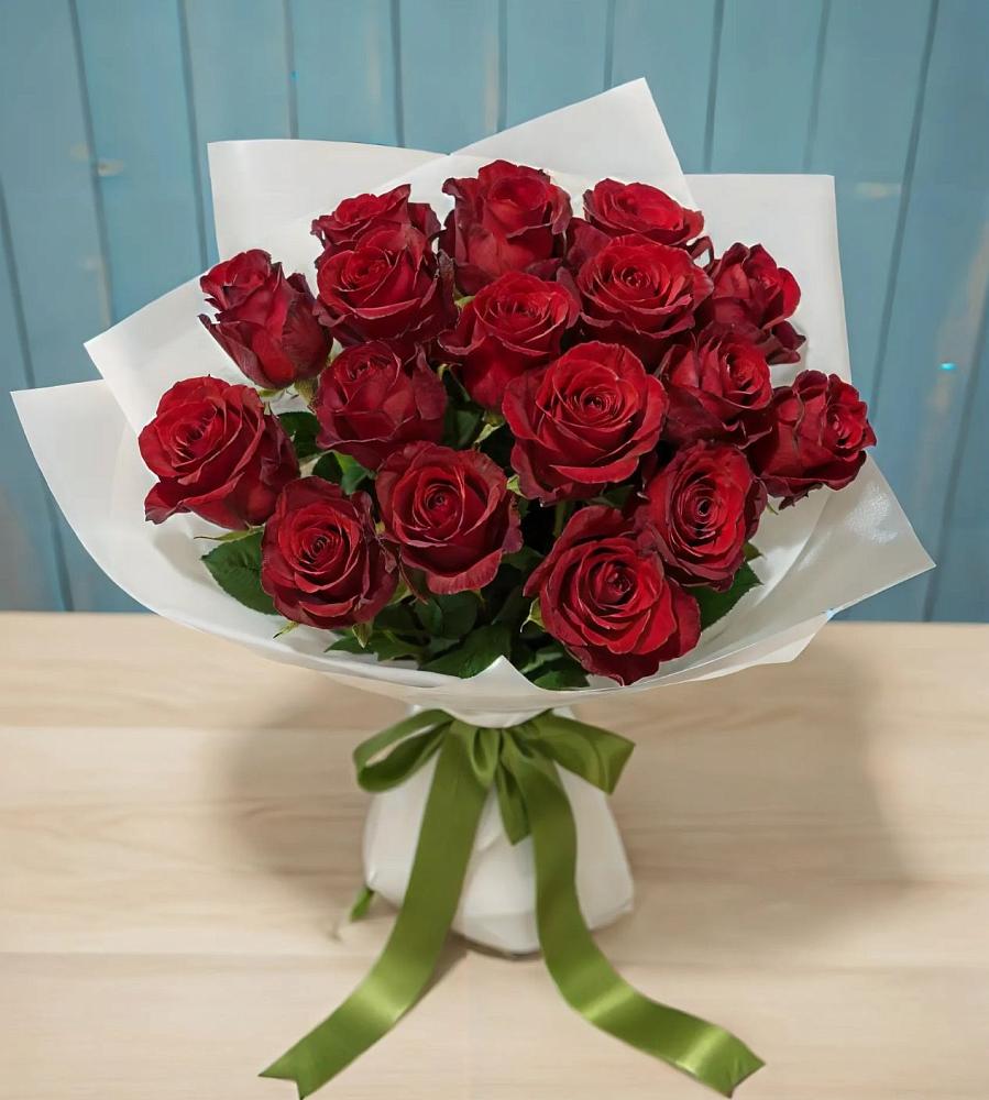 Букет Красные розы в Стекольный