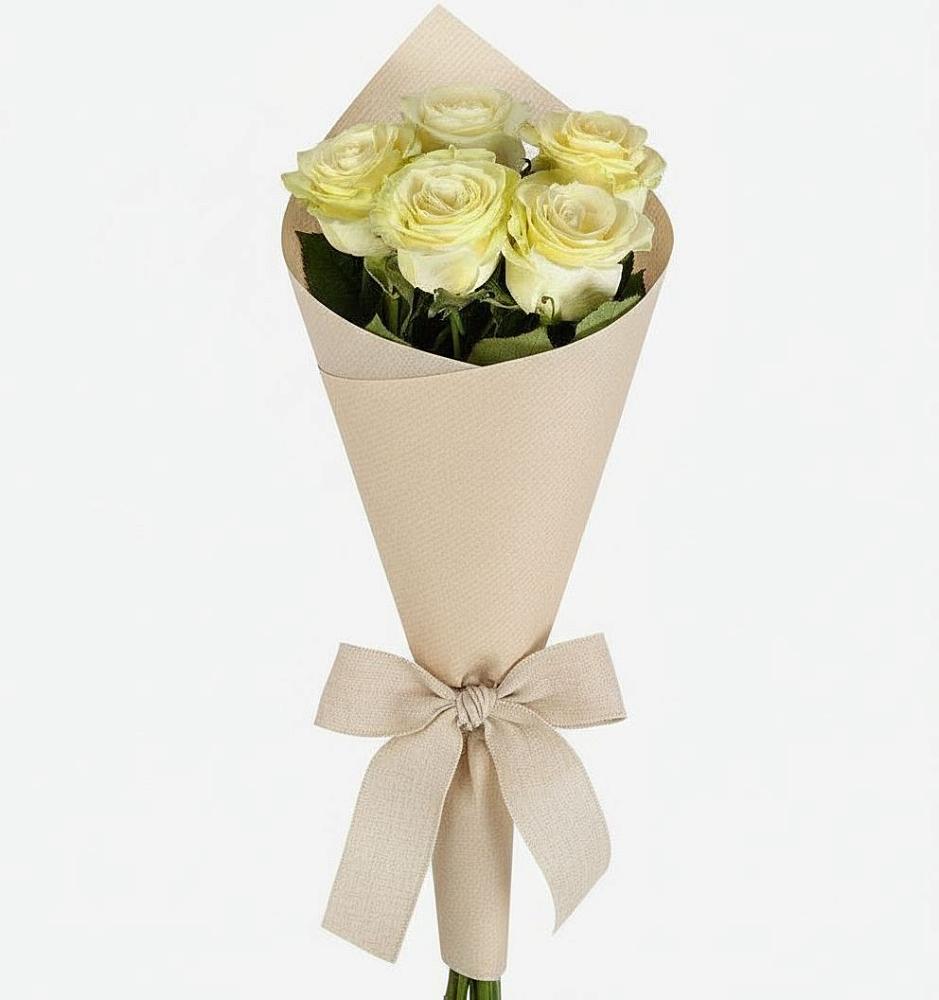 Букет цветов из: Розы в Стекольный