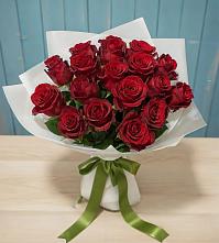 Букет Красные розы #REPLACE_PRED# Стекольный
