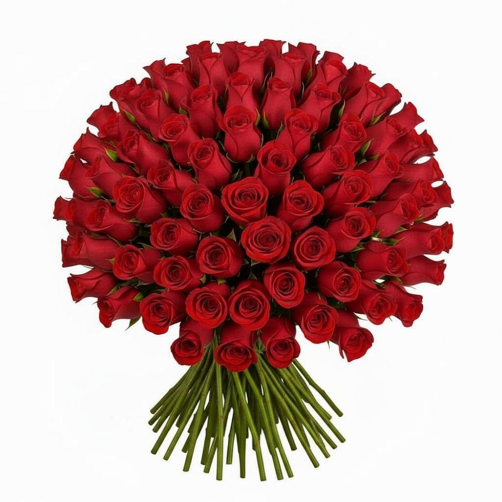 Букет Красные розы Чери Лав в Стекольный