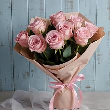 Букет цветов из:  Розы #REPLACE_PRED# Стекольный