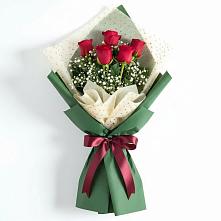 Букет цветов из:  Розы #REPLACE_PRED# Стекольный